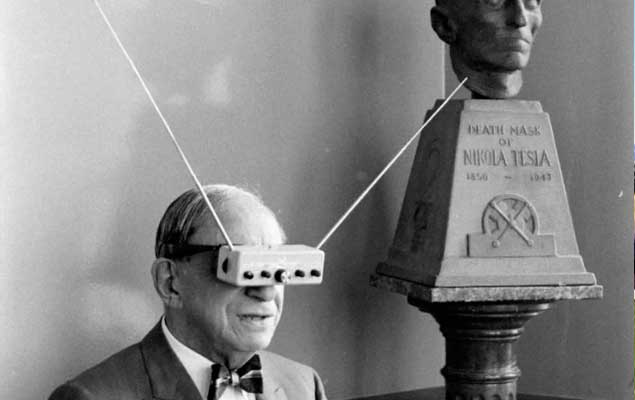 Hugo Gernsback, televisión portable, rv inicios, Hugo Gernsback realidad virtual