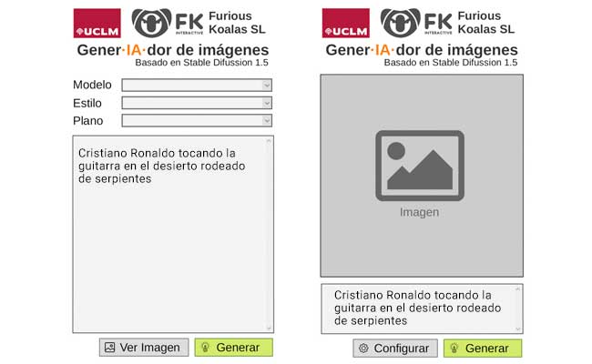 Furious Koalas image generator, FK AI, artificial intelligence, artificial intelligence furious koalas