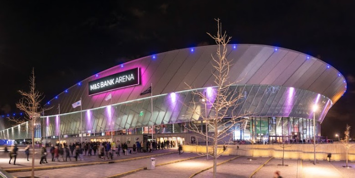 M&S Bank Arena eurovisión 2023 Liverpool, experiencia inmersiva eurovisión